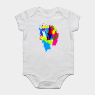 Rainbow Chaos Baby Bodysuit